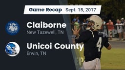 Recap: Claiborne  vs. Unicoi County  2017