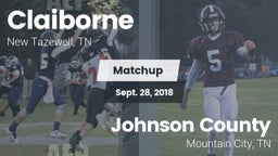 Matchup: Claiborne High vs. Johnson County  2018