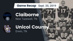 Recap: Claiborne  vs. Unicoi County  2019