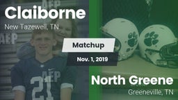 Matchup: Claiborne High vs. North Greene  2019