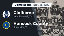 Recap: Claiborne  vs. Hancock County  2020