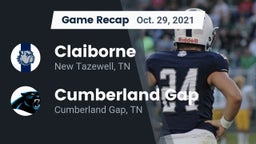 Recap: Claiborne  vs. Cumberland Gap  2021