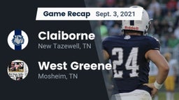 Recap: Claiborne  vs. West Greene  2021