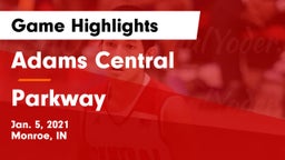 Adams Central  vs Parkway  Game Highlights - Jan. 5, 2021