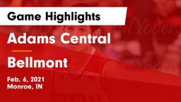 Adams Central  vs Bellmont  Game Highlights - Feb. 6, 2021