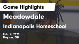 Meadowdale  vs Indianapolis Homeschool Game Highlights - Feb. 4, 2023