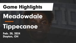 Meadowdale  vs Tippecanoe  Game Highlights - Feb. 28, 2024