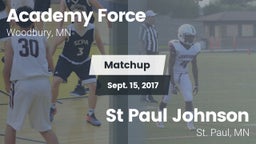 Matchup: Academy Force vs. St Paul Johnson  2017