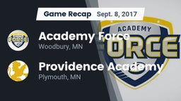Recap: Academy Force vs. Providence Academy 2017