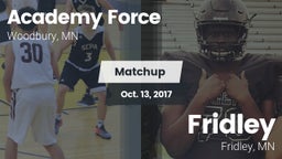 Matchup: Academy Force vs. Fridley  2017