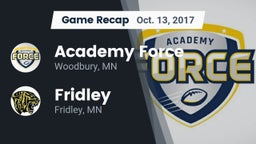 Recap: Academy Force vs. Fridley  2017