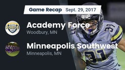 Recap: Academy Force vs. Minneapolis Southwest  2017