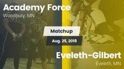 Matchup: Academy Force vs. Eveleth-Gilbert  2018