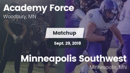 Matchup: Academy Force vs. Minneapolis Southwest  2018