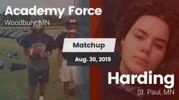 Matchup: Academy Force vs. Harding  2019