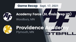 Recap: Academy Force (St. Croix Prep HS) vs. Providence Academy 2021
