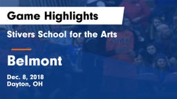 Stivers School for the Arts  vs Belmont  Game Highlights - Dec. 8, 2018