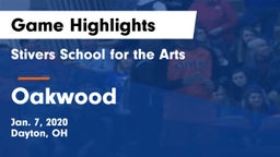 Stivers School for the Arts  vs Oakwood  Game Highlights - Jan. 7, 2020