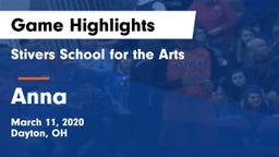 Stivers School for the Arts  vs Anna  Game Highlights - March 11, 2020