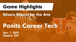 Stivers School for the Arts  vs Ponitz Career Tech  Game Highlights - Dec. 1, 2023