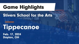 Stivers School for the Arts  vs Tippecanoe  Game Highlights - Feb. 17, 2024