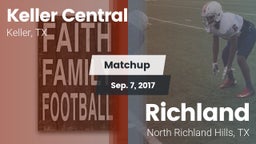 Matchup: Keller Central High vs. Richland  2017