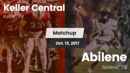 Matchup: Keller Central High vs. Abilene  2017