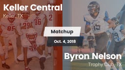 Matchup: Keller Central High vs. Byron Nelson  2018