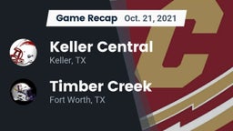 Recap: Keller Central  vs. Timber Creek  2021