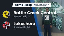 Recap: Battle Creek Central  vs. Lakeshore  2017