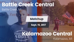 Matchup: Central  vs. Kalamazoo Central  2017