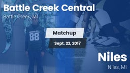 Matchup: Central  vs. Niles  2017