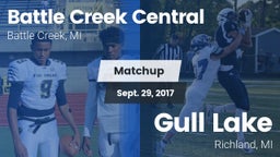Matchup: Central  vs. Gull Lake  2017