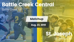 Matchup: Central  vs. St. Joseph  2018