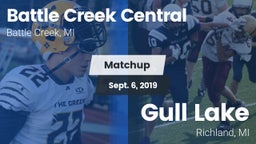 Matchup: Central  vs. Gull Lake  2019