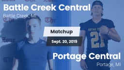 Matchup: Central  vs. Portage Central  2019
