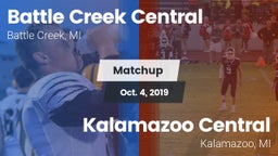 Matchup: Central  vs. Kalamazoo Central  2019