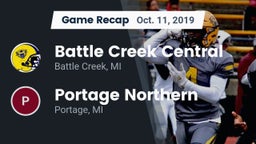 Recap: Battle Creek Central  vs. Portage Northern  2019