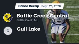 Recap: Battle Creek Central  vs. Gull Lake 2020