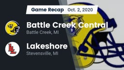 Recap: Battle Creek Central  vs. Lakeshore  2020