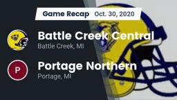 Recap: Battle Creek Central  vs. Portage Northern  2020