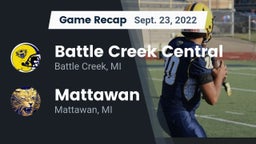 Recap: Battle Creek Central  vs. Mattawan  2022