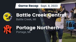 Recap: Battle Creek Central  vs. Portage Northern  2023