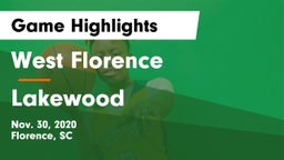 West Florence  vs Lakewood  Game Highlights - Nov. 30, 2020