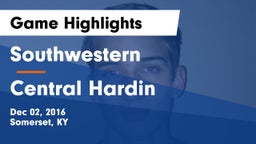 Southwestern  vs Central Hardin  Game Highlights - Dec 02, 2016