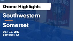 Southwestern  vs Somerset  Game Highlights - Dec. 30, 2017