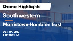 Southwestern  vs Morristown-Hamblen East  Game Highlights - Dec. 27, 2017