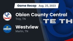Recap: Obion County Central  vs. Westview  2023
