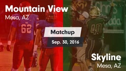 Matchup: Mountain View High vs. Skyline  2016