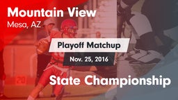 Matchup: Mountain View High vs. State Championship 2016
